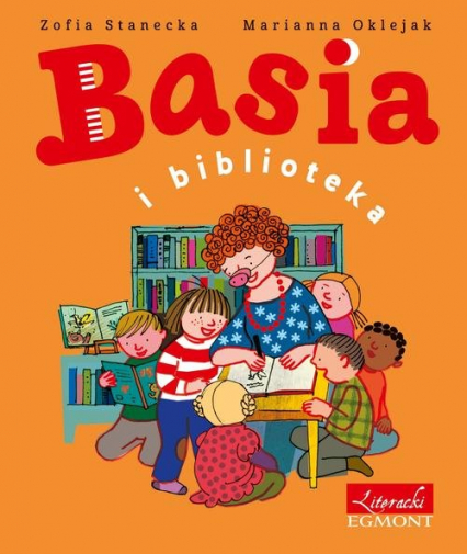 Basia i biblioteka - Oklejak Zuzanna | okładka