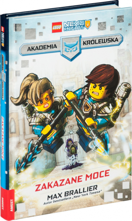 Lego Nexo Knights Zakazane moce - Max Brallier | okładka