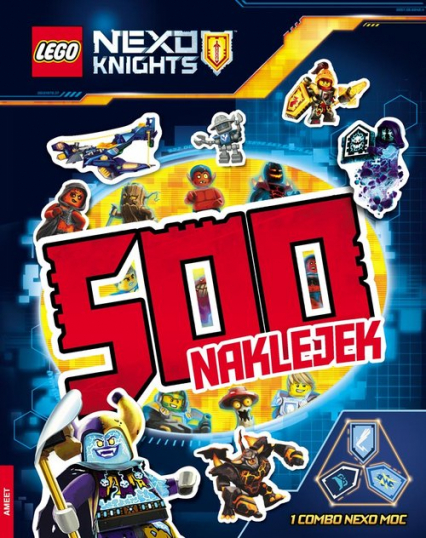 Lego Nexo Knights 500 naklejek -  | okładka