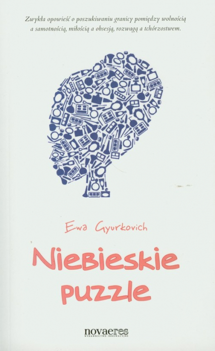Niebieskie puzzle - Ewa Gyurkovich | okładka