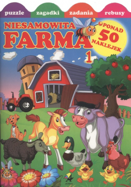 Niesamowita farma 1 Ponad 50 naklejek -  | okładka