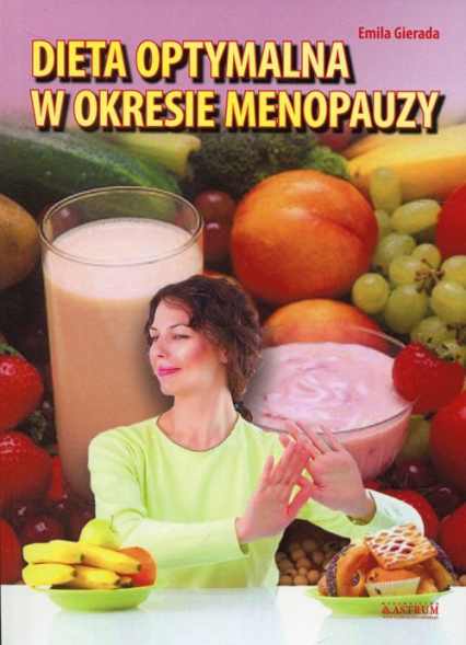 Dieta optymalna w okresie menopauzy - Emila Gierada | okładka