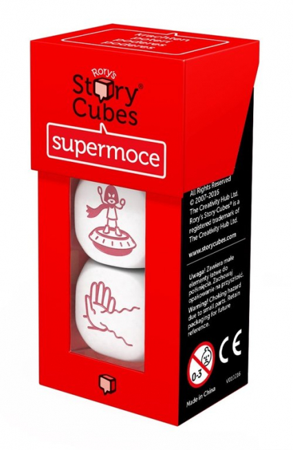 Story Cubes: Supermoce - Rory O'Connor | okładka