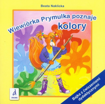 Wiewiórka Prymulka poznaje kolory - Beata Naklicka | okładka