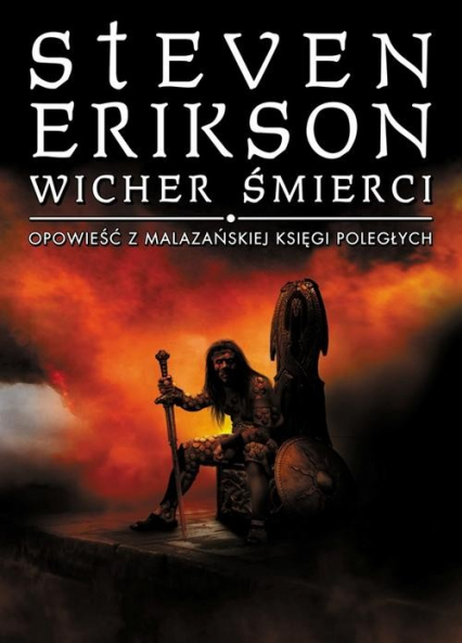 Wicher śmierci Malazańska Księga Poległych - Steven Erikson | okładka