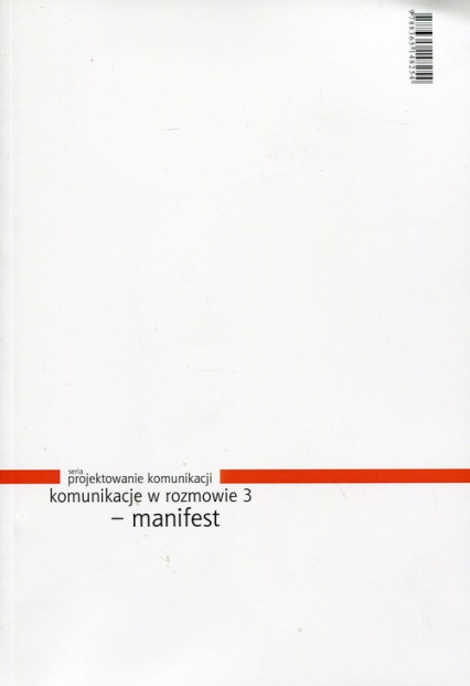 Komunikacje w rozmowie 3 Manifest -  | okładka