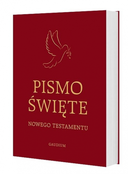 Pismo Święte Nowego Testamentu bordowe duży druk -  | okładka