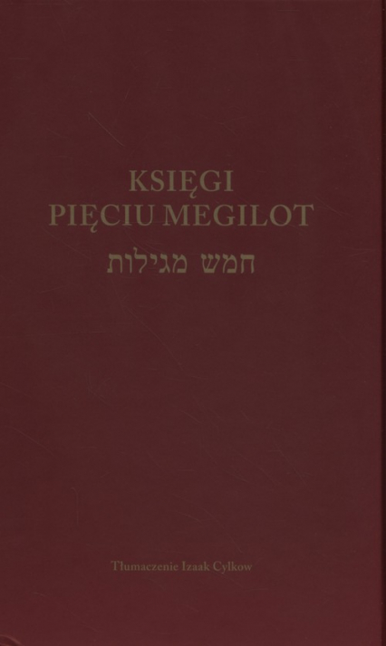 Księgi Pięciu Megilot -  | okładka