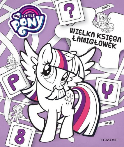Wielka Księga Łamigłówek My Little Pony -  | okładka