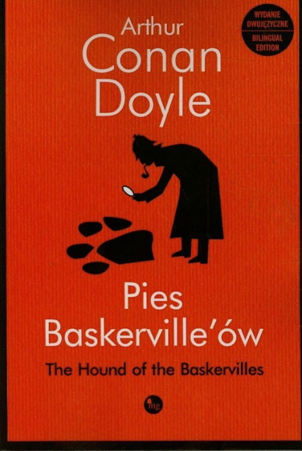 Pies Baskerville'ów The Hound of the Baskervilles Wydanie dwujęzyczne - Arthur Conan Doyle | okładka