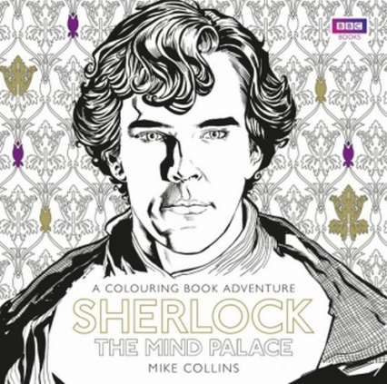 Sherlock The Mind Palace The Official Colouring Book - Mike Collins | okładka
