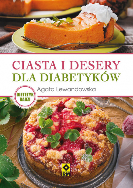 Ciasta i desery dla diabetyków - Agata Lewandowska | okładka