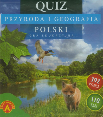 Quiz Przyroda i Geografia Polski gra edukacyjna -  | okładka