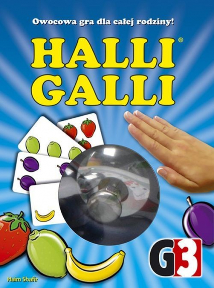 Halli Galli Owocowa gra dla całej rodziny - Haim Shafir | okładka