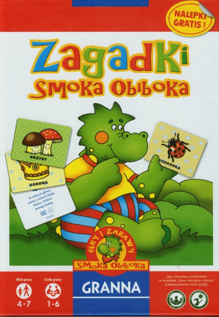 Zagadki Smoka Obiboka - Marek Bartkowicz | okładka