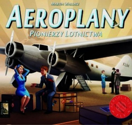 Aeroplany Pionierzy lotnictwa - Martin Wallace | okładka