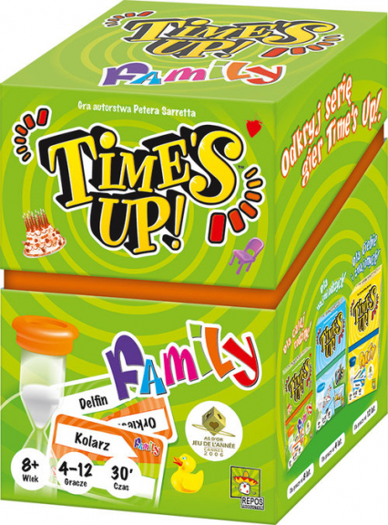 Time's Up! Family - Peter Sarrett | okładka