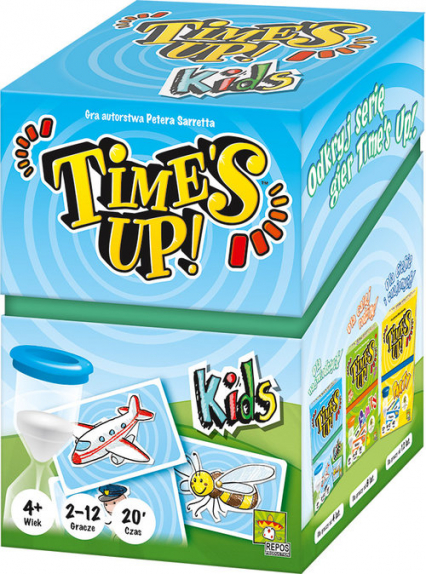 Time's Up! Kids - Peter Sarrett | okładka