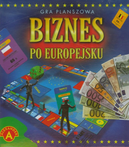 Biznes po europejsku gra planszowa -  | okładka
