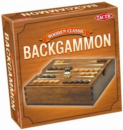 Wooden Classic Backgammon -  | okładka