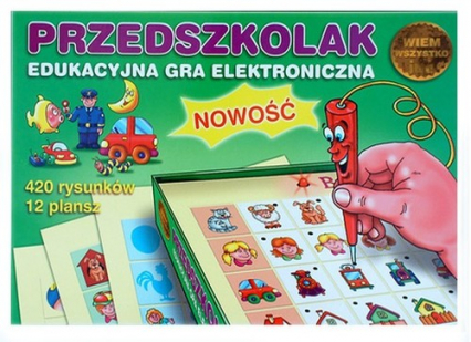 Przedszkolak Edukacyjna gra elektroniczna -  | okładka