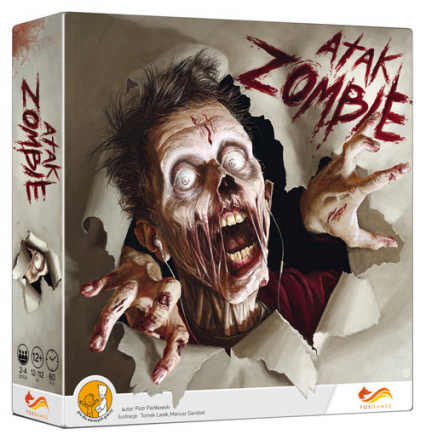 Atak zombie - Piotr Pieńkowski | okładka