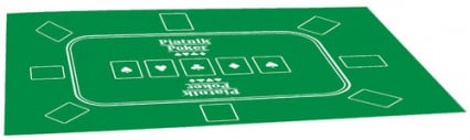 Poker - Nakrycie Stołu 60 x 90 cm Piatnik -  | okładka