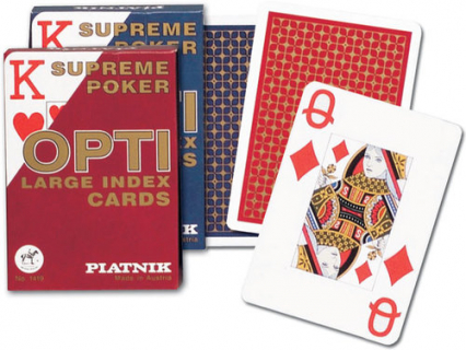 Karty do gry Piatnik 1 talia, Opti poker -  | okładka