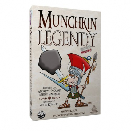Munchkin Legendy - Hackard Andrew, Jackson Steve | okładka