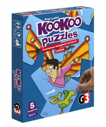 KooKoo Puzzles Latanie - Ariel Laden | okładka