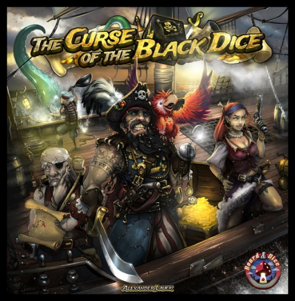 The Curse of The Black Dice - Lauck Alexander | okładka