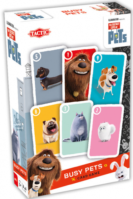 Sekretne Życie Zwierzaków Busy Pets gra karciana -  | okładka