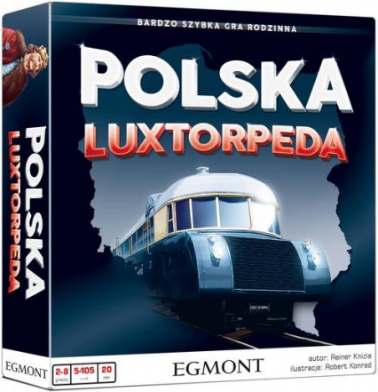 Polska Luxtorpeda Bardzo szybka gra rodzinna - Reiner Knizia | okładka