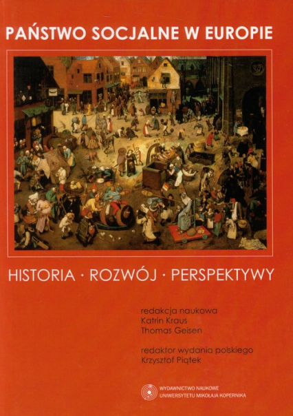 Państwo socjalne w Europie Historia - Rozwój - Perspektywy -  | okładka