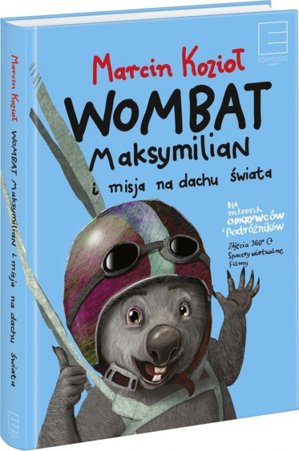 Wombat Maksymilian i Misja Na Dachu Świata - Marcin Kozioł | okładka