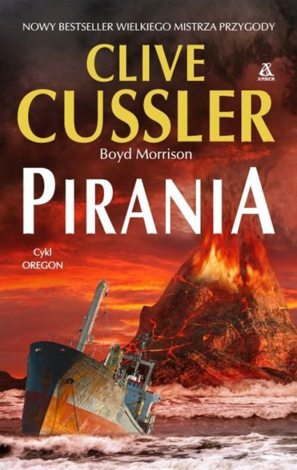 Pirania - Clive  Cussler | okładka