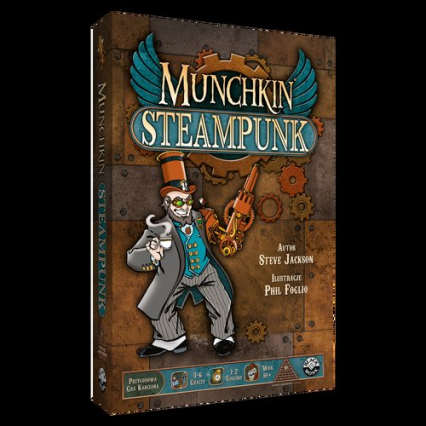 Munchkin Steampunk - Jackson Steve | okładka