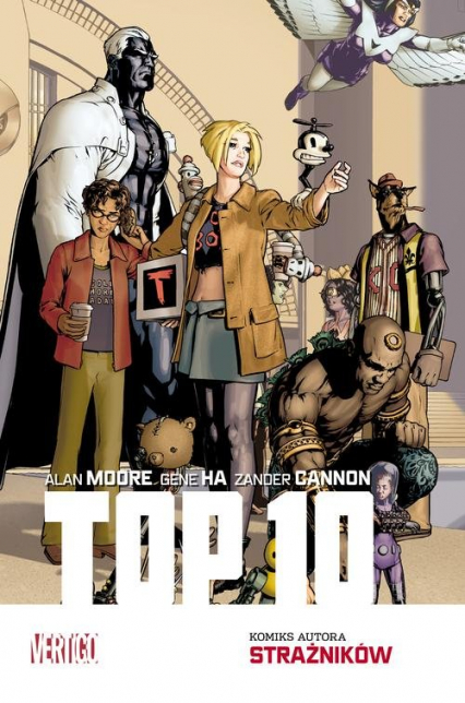 Top 10 Mistrzowie Komiksu - Cannon Zander, Ha Gene | okładka