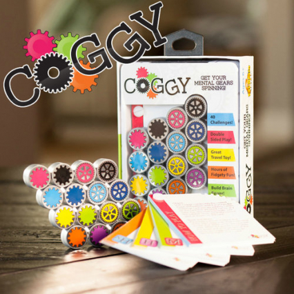 Kolorowe kółka Coggy układanka logiczna -  | okładka