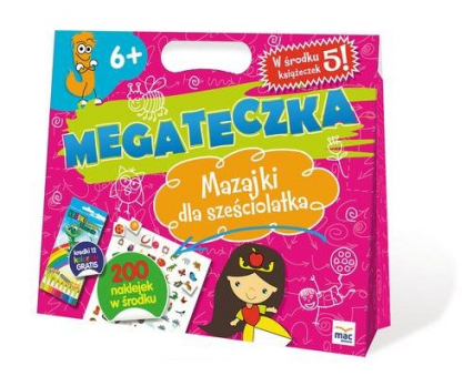 Mega Teczka - Mazajki Sześciolatka - Lewandowska Barbara | okładka