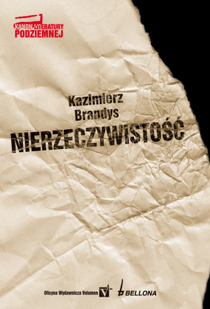 Nierzeczywistość - Kazimierz Brandys | okładka