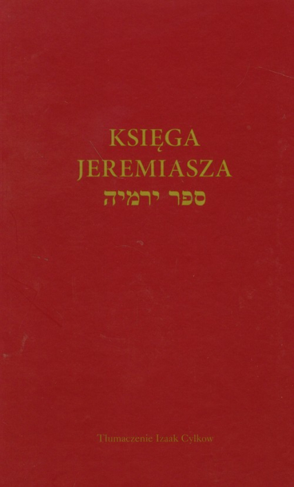 Księga Jeremiasza - Izaak Cylkow | okładka