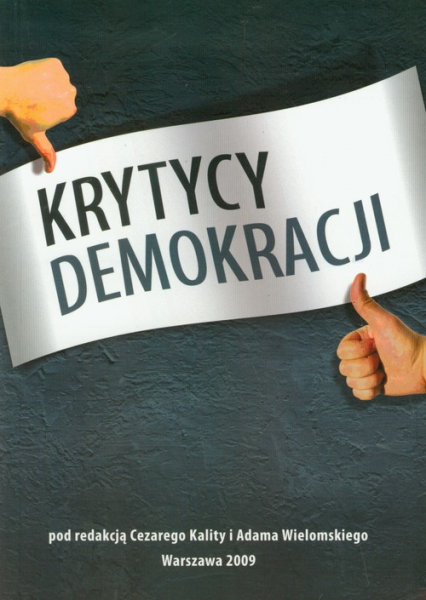 Krytycy demokracji -  | okładka