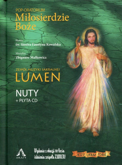Pro-Oratorium Miłosierdzie Boże Nuty + płyta CD -  | okładka