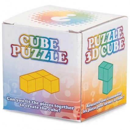 Puzzle Kostka - IQ Cube Puzzle -  | okładka