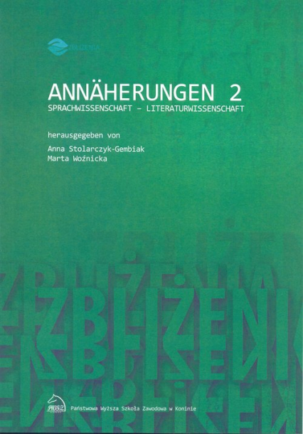 Annäherungen 2 Sprachwissenschaft - Literaturwissenschaft -  | okładka