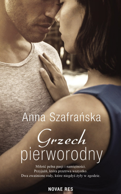 Grzech pierworodny - Anna Szafrańska | okładka