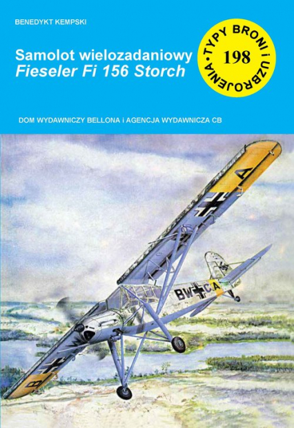 Samolot wielozadaniowy Fieseler Fi 156 Storch - Benedykt Kempski | okładka