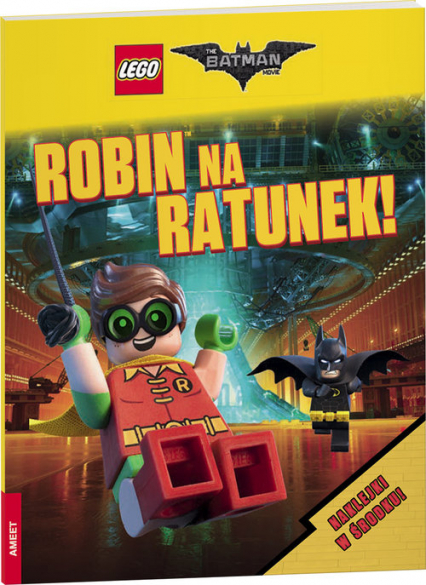 Lego Batman Movie Robin na ratunek - Opracowanie Zbiorowe | okładka