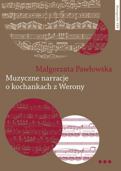 Muzyczne narracje o kochankach z Werony - Pawłowska Małgorzata | okładka